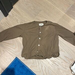 Konges slojd brown shirt danish brand 18month